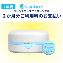 画像をギャラリービューアに読み込む, 【ユリンスコーププラス受発信機レンタル終了】2年目2か月分のお支払い