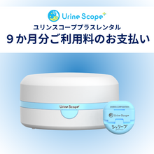 画像をギャラリービューアに読み込む, 【ユリンスコーププラス受発信機レンタル終了】9か月分のお支払い